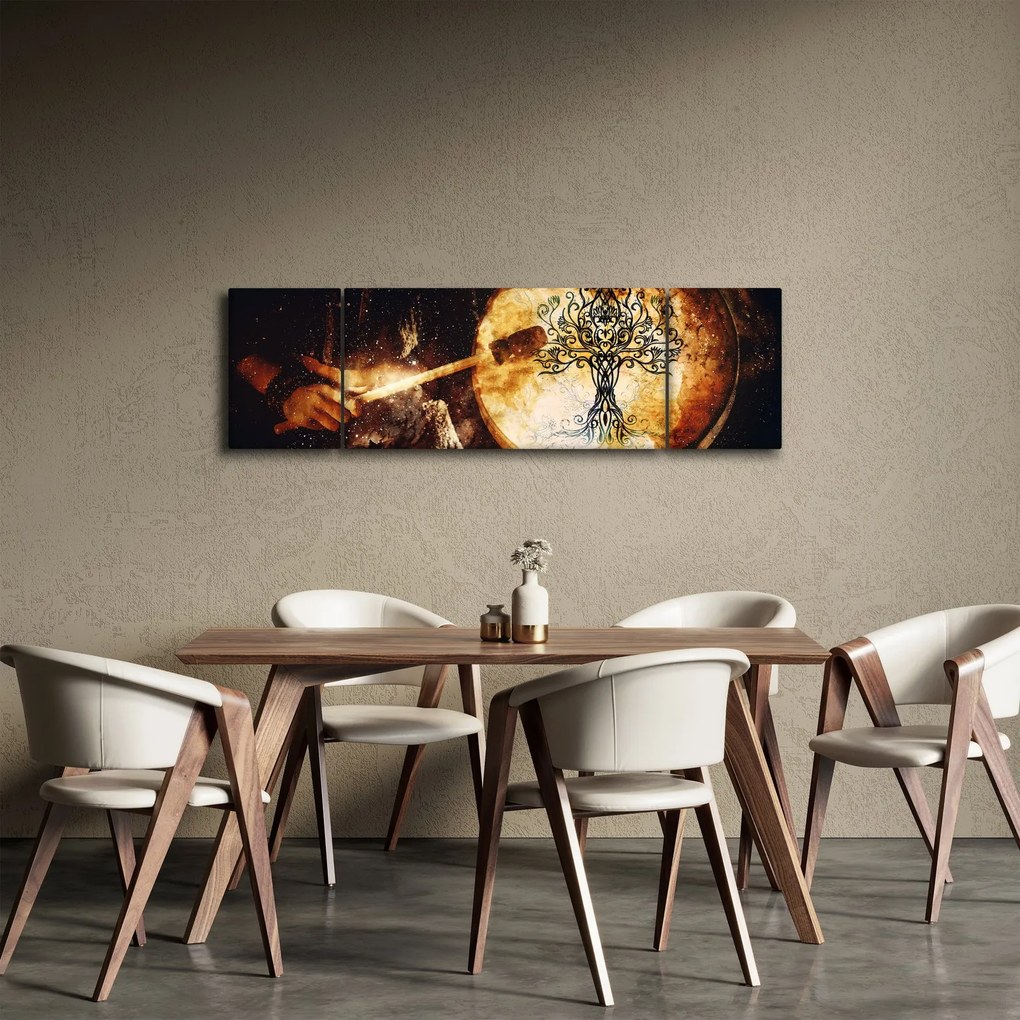 Obraz - Tajemnicze drzewo życia (170x50 cm)