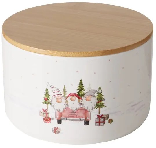 Zestaw pojemników ceramicznych do przechowywania CARRIE, Ø 11-16 cm