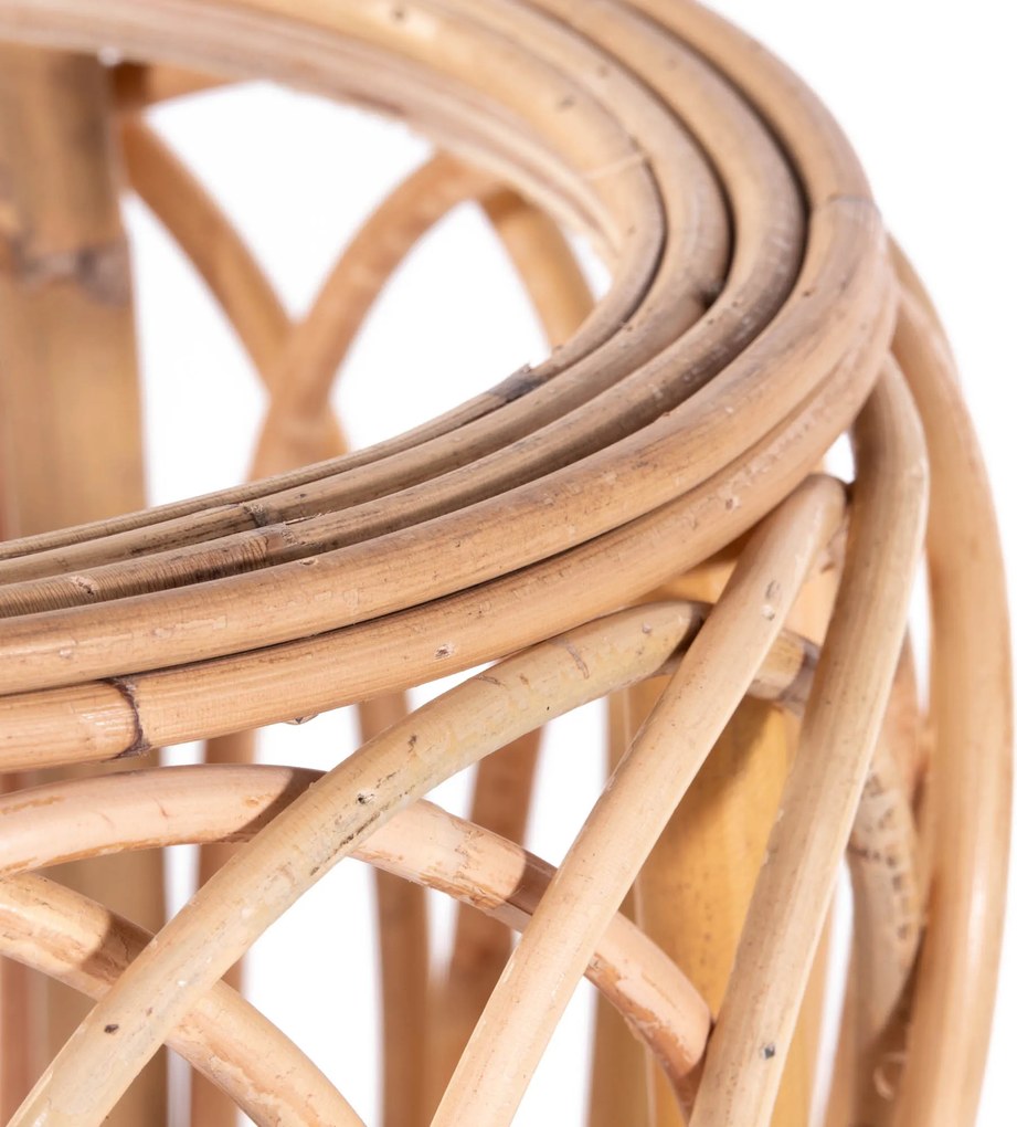 Podstawka pod doniczkę z rattanu CARM