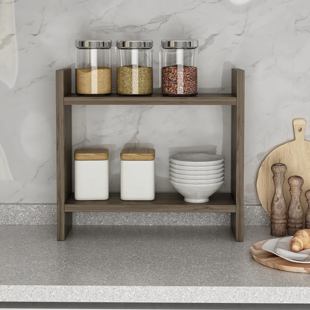 Półka kuchenna Denver Walnut