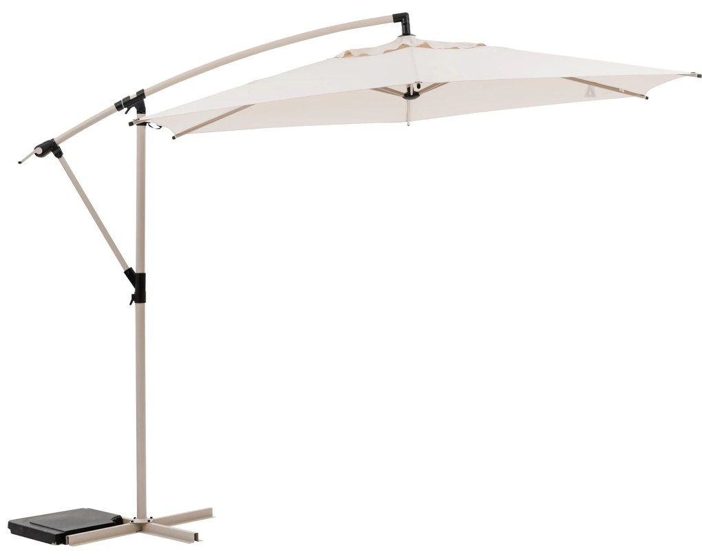 Parasol ogrodowy ze stelażem, MANOA, 300 cm