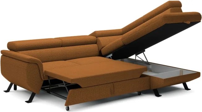 Narożnik RAVEN L z funkcją spania WERSAL