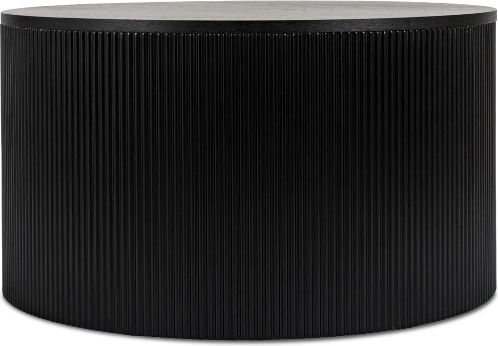 Stolik Kawowy HOPE MAX 80 cm Czarny Nowoczesny Loft