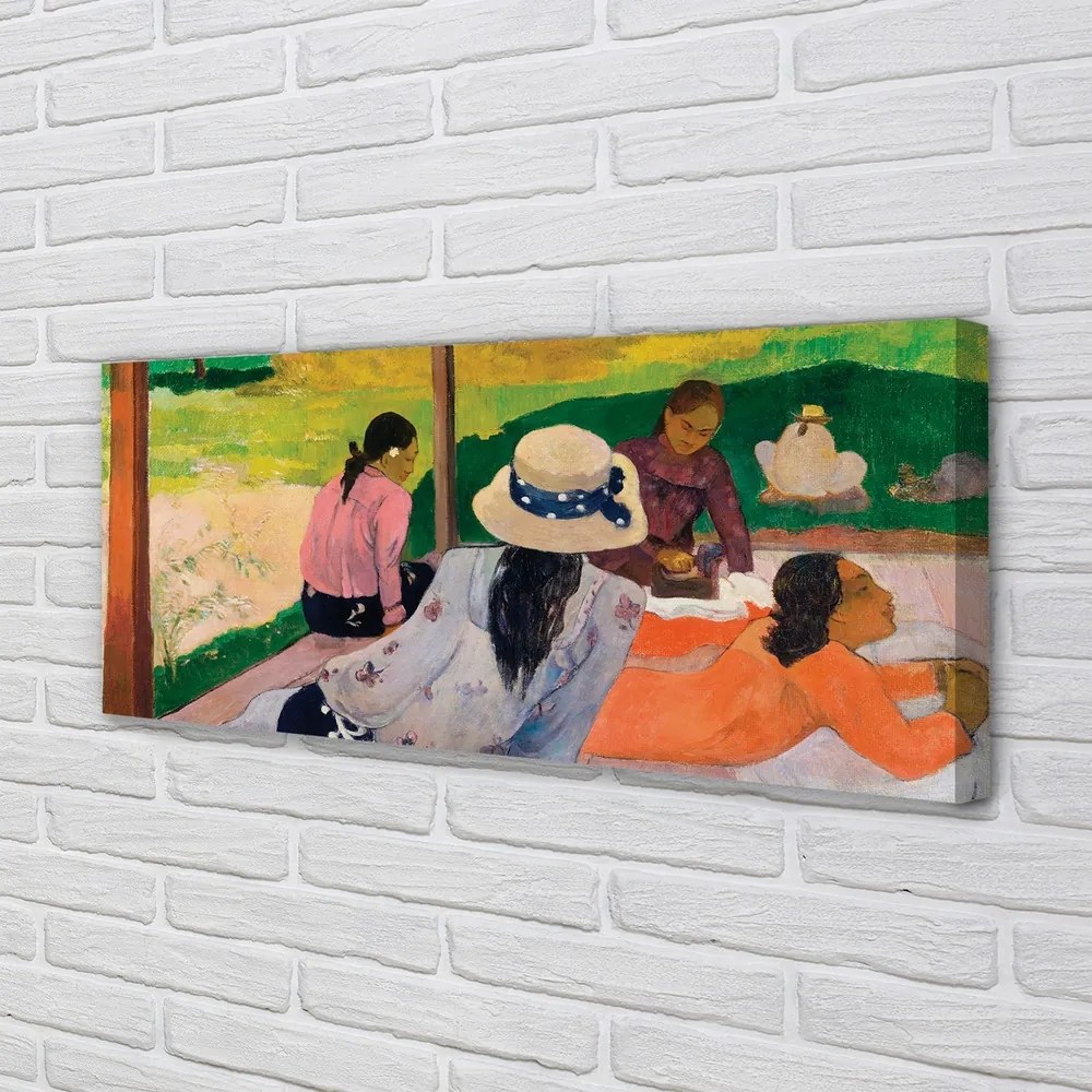 Obraz drukowany na płótnie Sjesta - Paul Gauguin