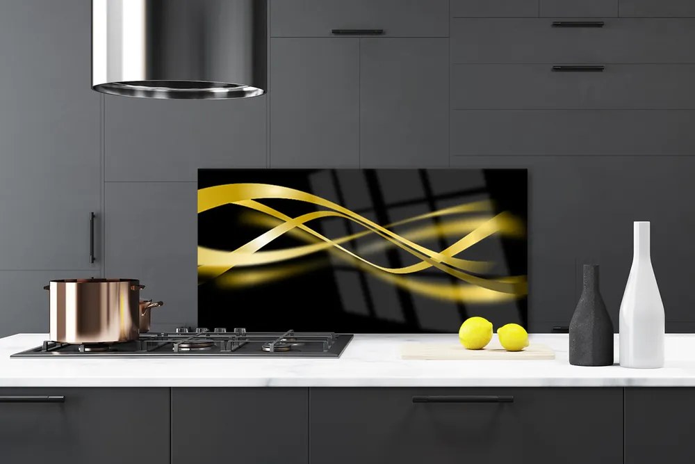 Panel Kuchenny Modernistyczna Kompozycja Graficzna