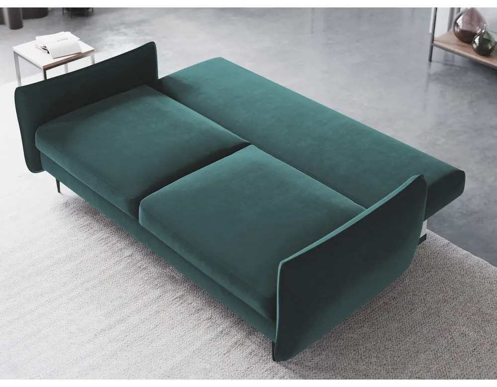 Morska sofa rozkładana ze schowkiem Cosmopolitan Design Vermont