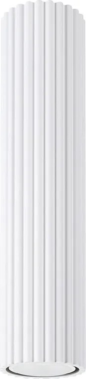 Lampa Sufitowa Minimalistyczny Karbon, Aluminium - 1 Źródło - L.6.5 X H.30 Cm - Biały