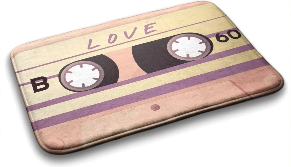 Dywanik do łazienki Dywanik do łazienki Kaseta Retro