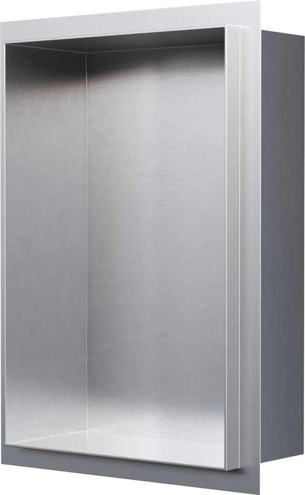 Półka wnękowa ścienna ze stali nierdzewnej NT203010X