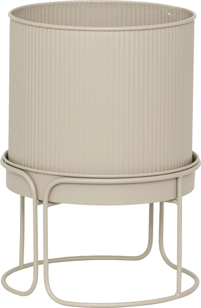 Donice metalowe, 2 sztuki, AZE, Ø 30 cm