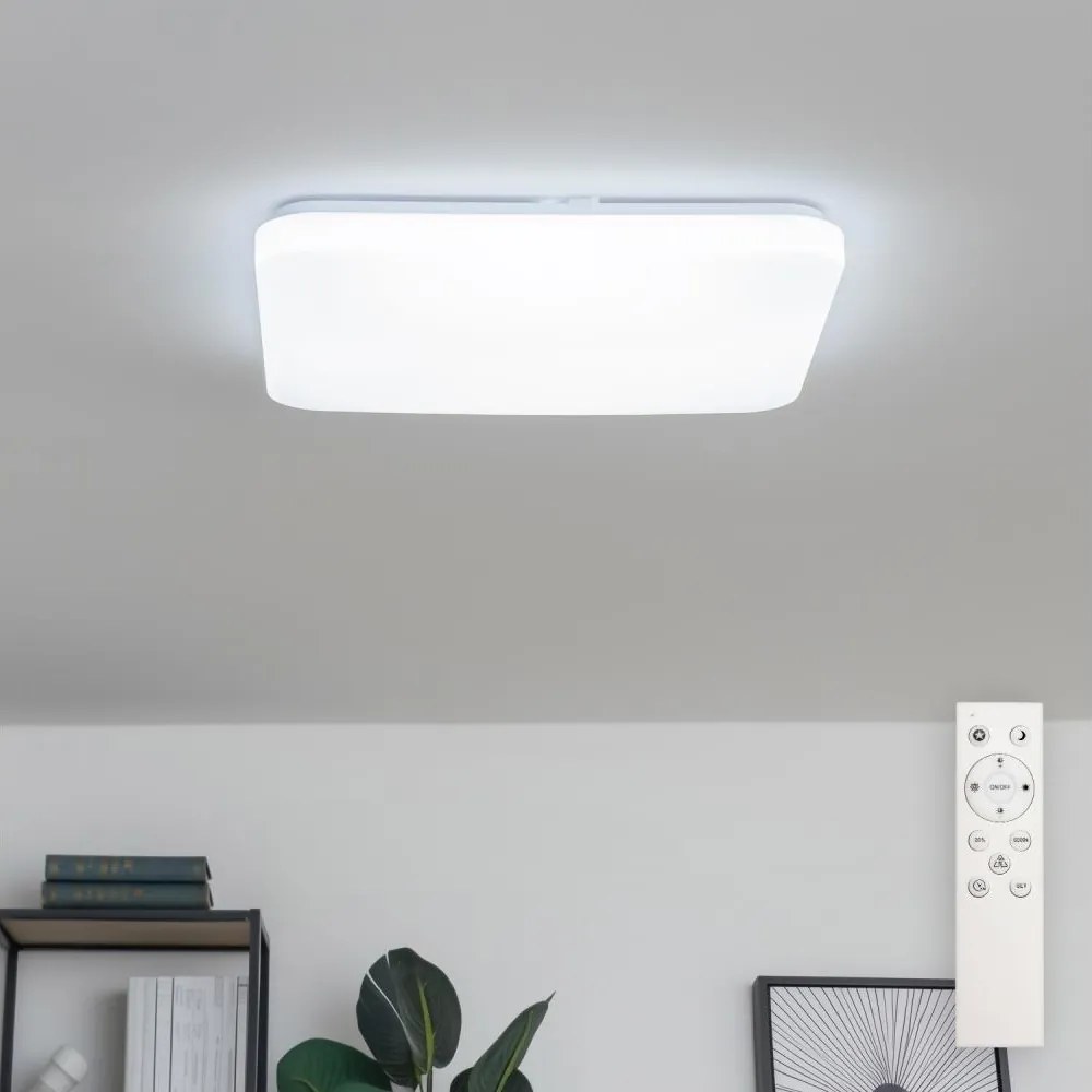 Brilagi - Ściemnialna oprawa sufitowa SMART LED/24W/230V 43x43 cm Wi-Fi Tuya + pilot