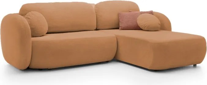 Narożnik OLIO Prawostronny w tkaninie Aragon 56