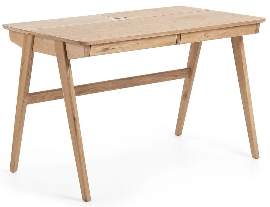 Biurko Kave Home Jakes Natural, 120x65 cm