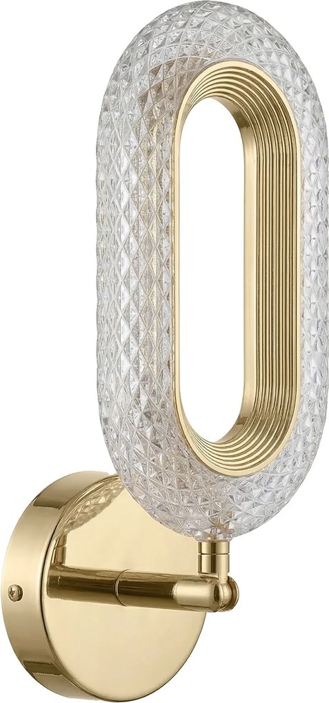 KINKIET ŚCIENNY LED G171-W ZŁOTY