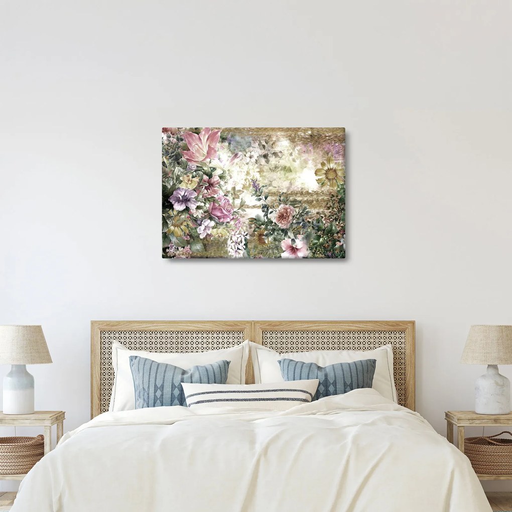 Obraz - Designerskie kwiaty (70x50 cm)