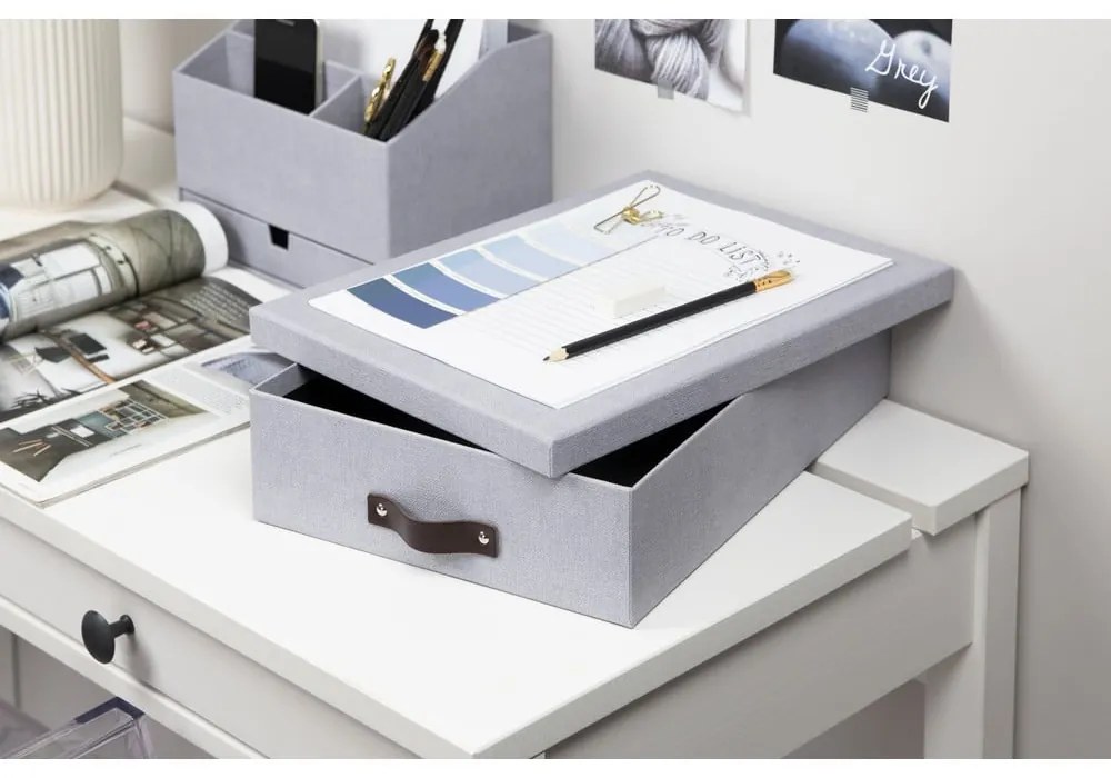 Kartonowy organizer na dokumenty Oskar – Bigso Box of Sweden
