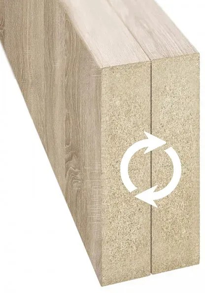 Lamele ażurowe 8 szt. dąb sonoma D1-K47