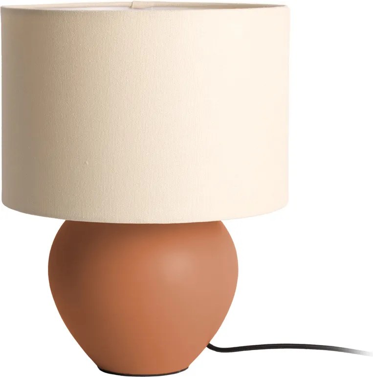 Lampa stołowa ALMA ceramiczna podstawa, Ø 25 cm