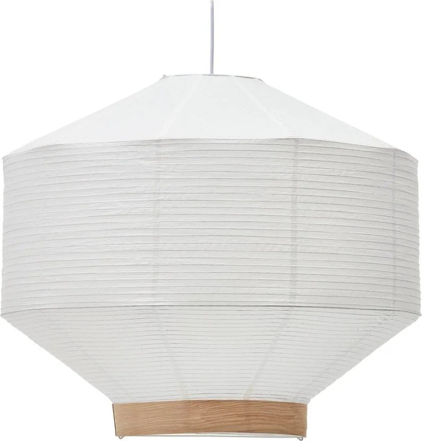 Biały abażur ø 80 cm Hila – Kave Home