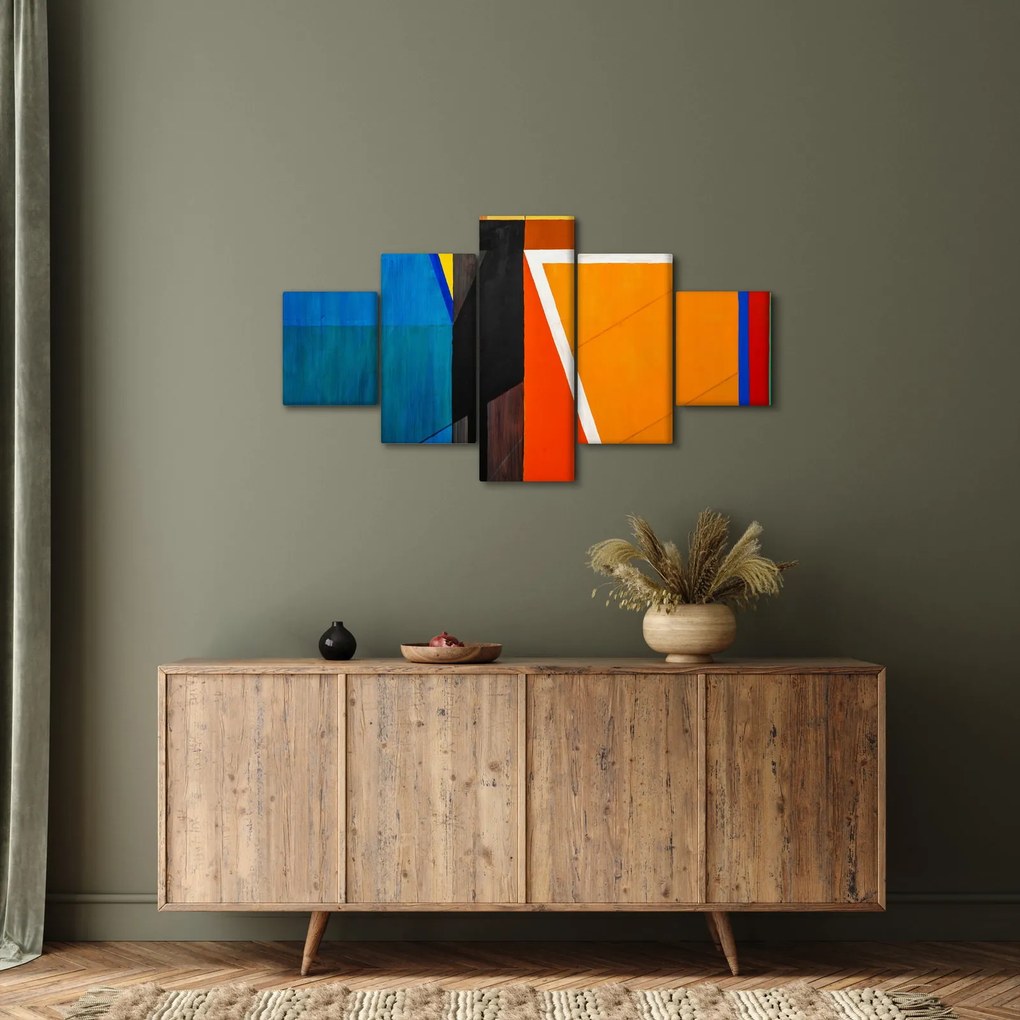 Obraz - Geometria (125x70 cm)
