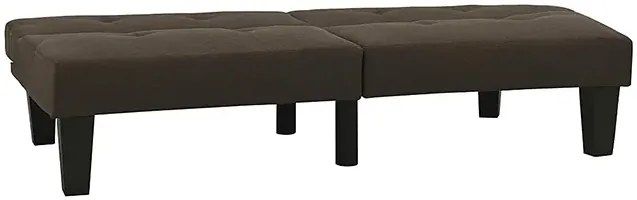 Rozkładana ciemnobrązowa sofa - Iluna 3X