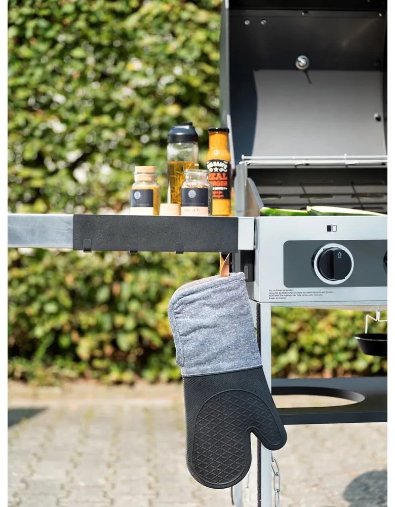 Zestaw 2 rękawic kuchennych Wenko Black Outdoor Kitchen Ada