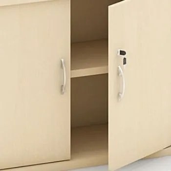 Nadstawka dwudrzwiowa MIRELLI, 800 x 400 x 600 mm, brzoza