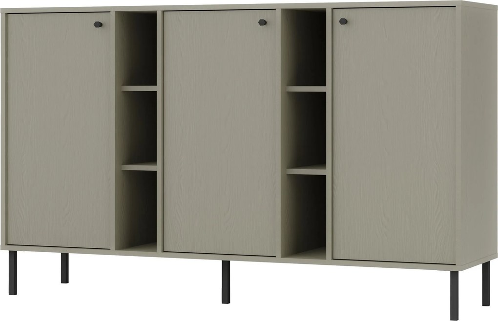 Komoda TORINO 158 cm do Salonu Sypialni Zielony