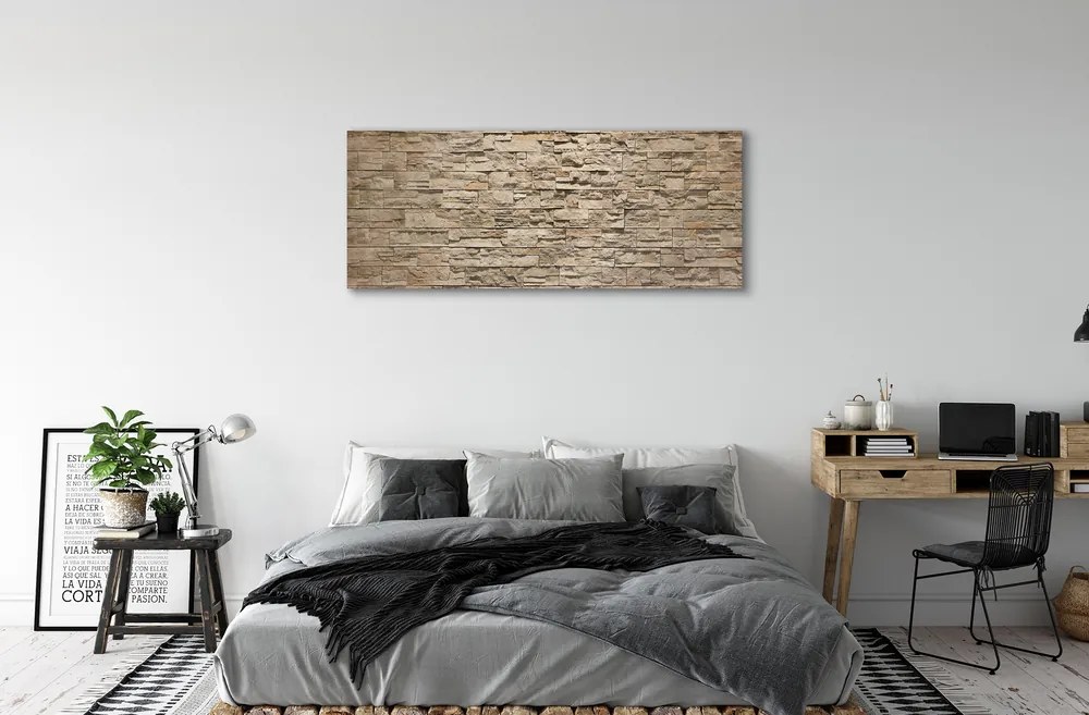 Obraz drukowany na płótnie Połączenie Cegły I Kamienia