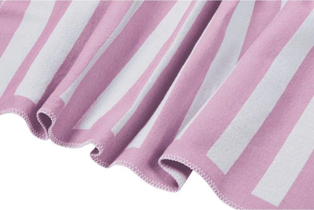 Różowy koc 160x200 cm Onu – noo.ma