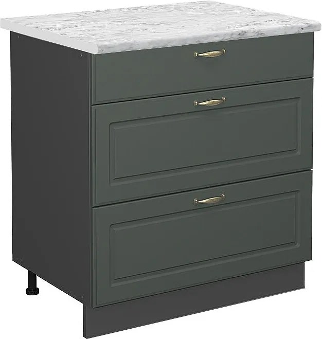 Szafka dolna do kuchni green gold country 80x60x82 fame-line