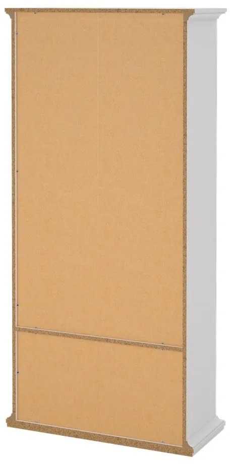 Biała witryna 96x201 cm Paris – Tvilum