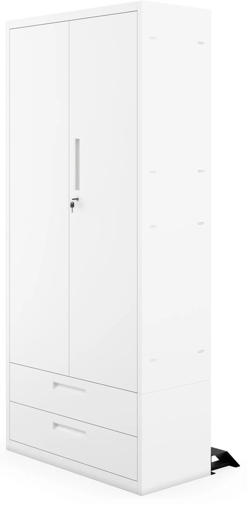 Megan Biały - szuflada podwójna 195 cm