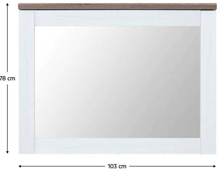 Lustro TEINA LUS103, sosna canyon