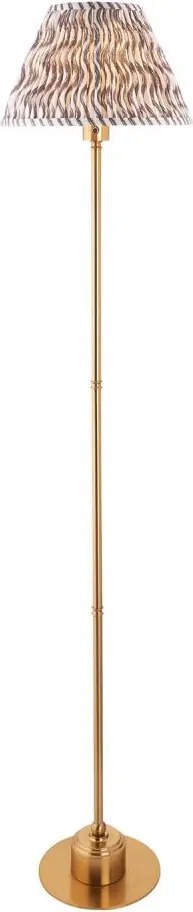 Endon 114785 - ładowalna, ściemniana lampa stojąca LED BURLEY LED/1,5W/5V mosiądz/szary