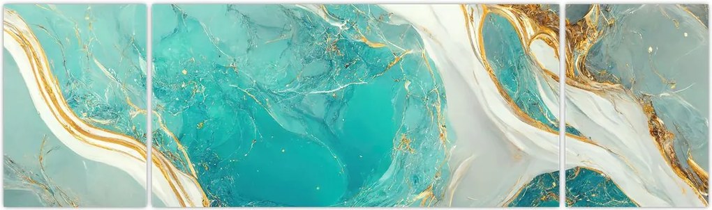 Obraz - Projekt marmuru II. (170x50 cm)