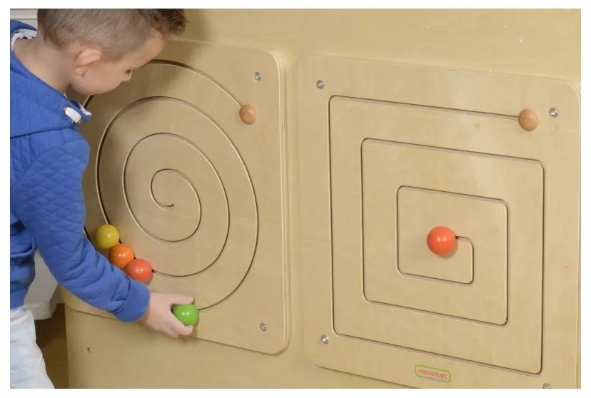 Masterkidz tablica przesuwna spiralny labirynt montessori