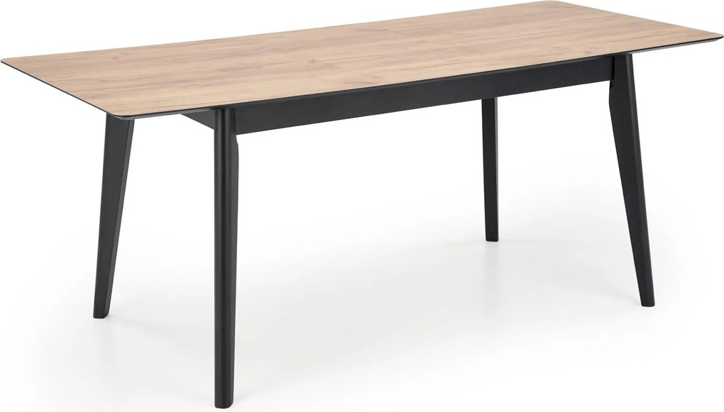 Rozkładany stół Gulian Halmar na czarnych nogach