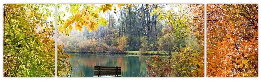 Obraz stawu (170x50 cm)