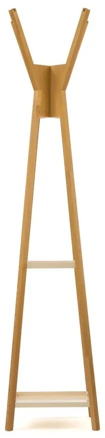 Stojący wieszak drewniany Woodman Magellan