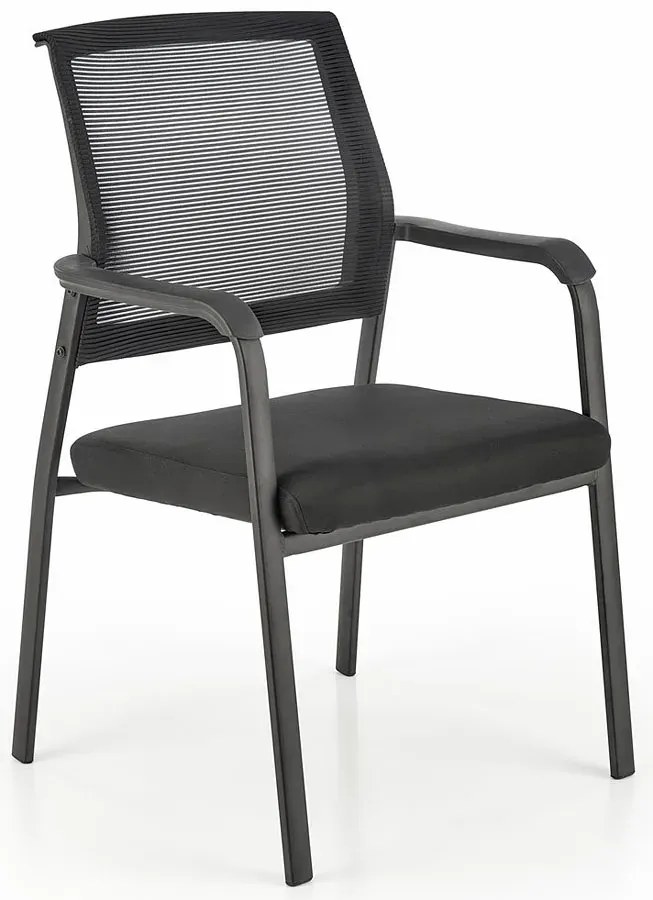 Fotel czarny konferencyjny M7-K31