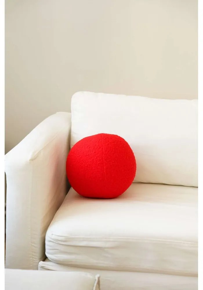 Poduszka dekoracyjna z materiału bouclé ø 20 cm Top – Mioli Decor