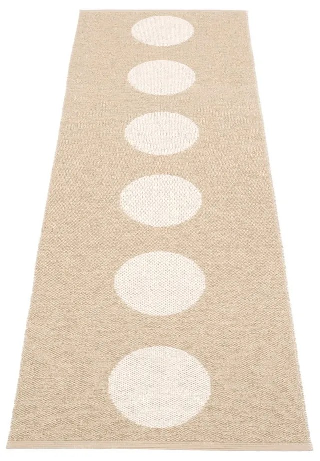 Beżowy chodnik odpowiedni na zewnątrz 70x225 cm Vera Beige – Pappelina