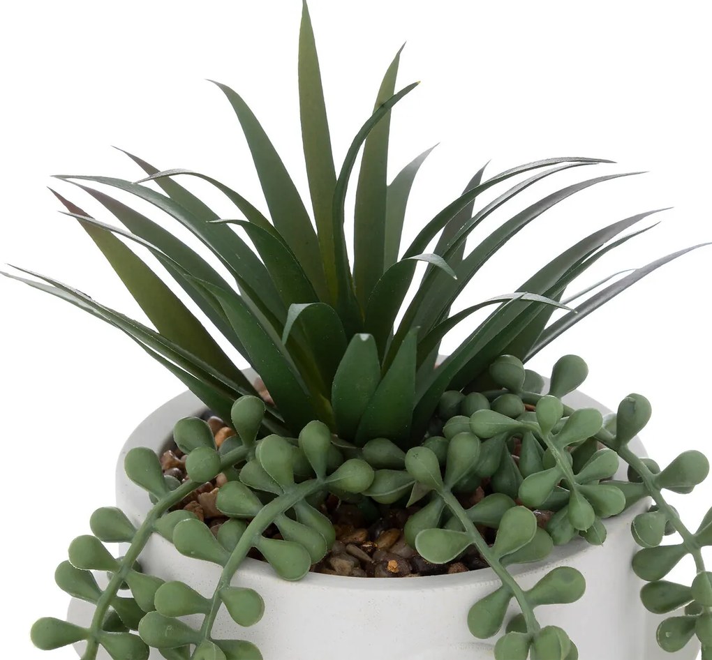 Sztuczna roślina w doniczce, senecio, 25 cm