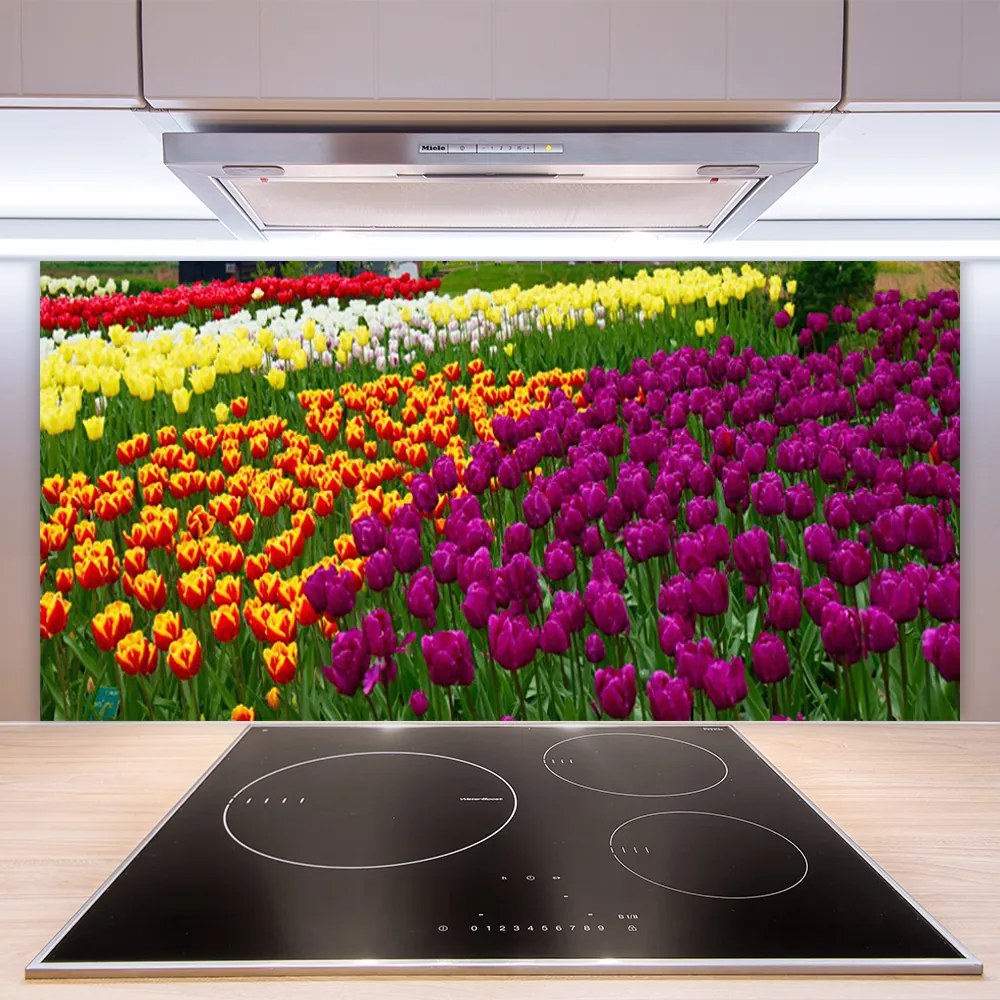 Panel Kuchenny Eleganckie Tulipany Holenderskie