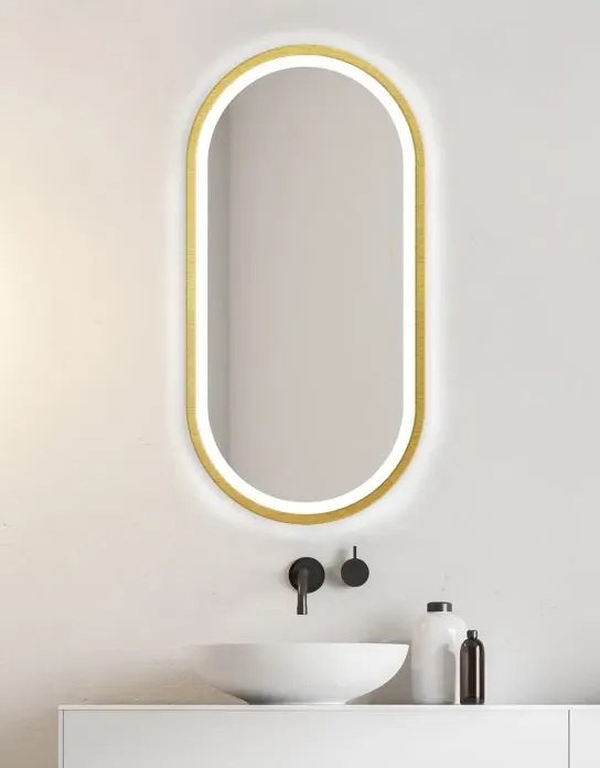 Lustro łazienkowe KORIA 40x80 z oświetleniem LED EXCLUSIVE MIRADO