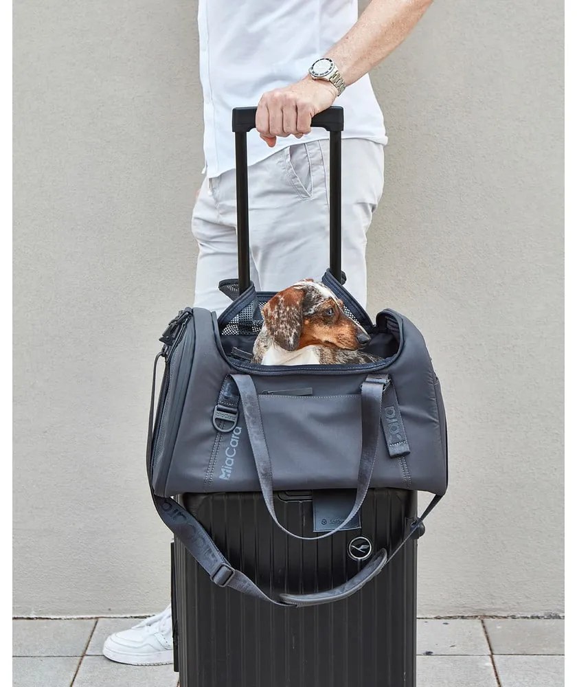 Torba transportowa dla psów 23x45 cm Volata Asphalt S – MiaCara
