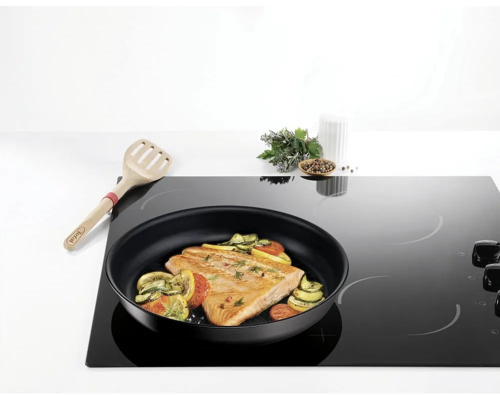 Patelnie zestaw 2 szt. z powłoką nieprzywierającą/z odpinaną rączką aluminiowe ø 28 cm INGENIO Eco Resis L3979102 – Tefal