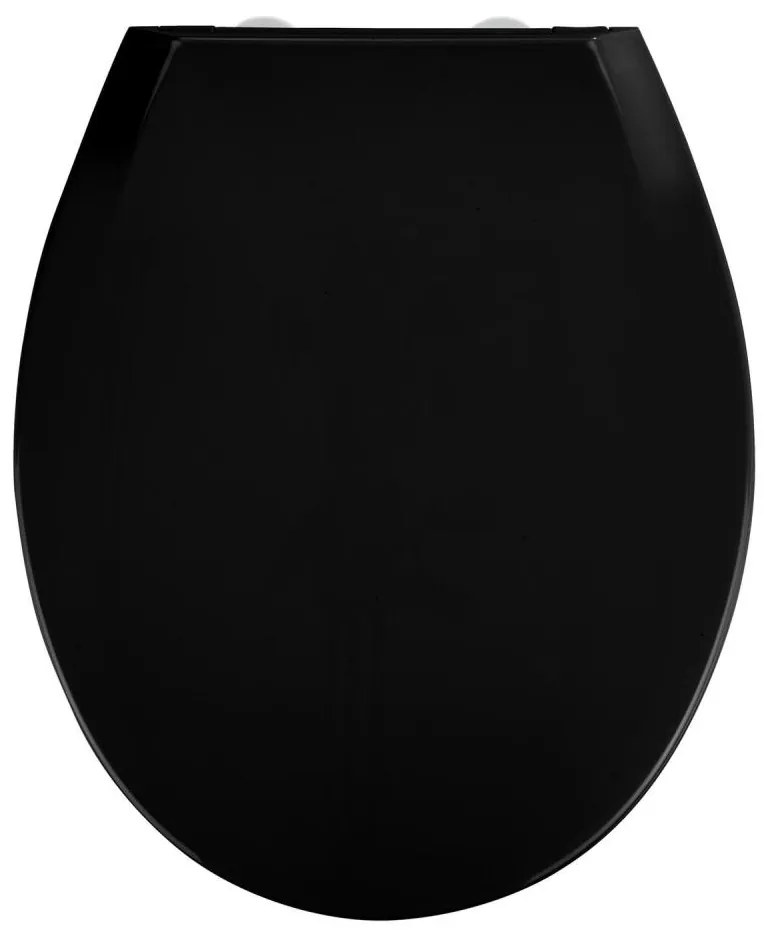 WENKO 23443100 - deska sedesowa KOS 44x37 cm czarna