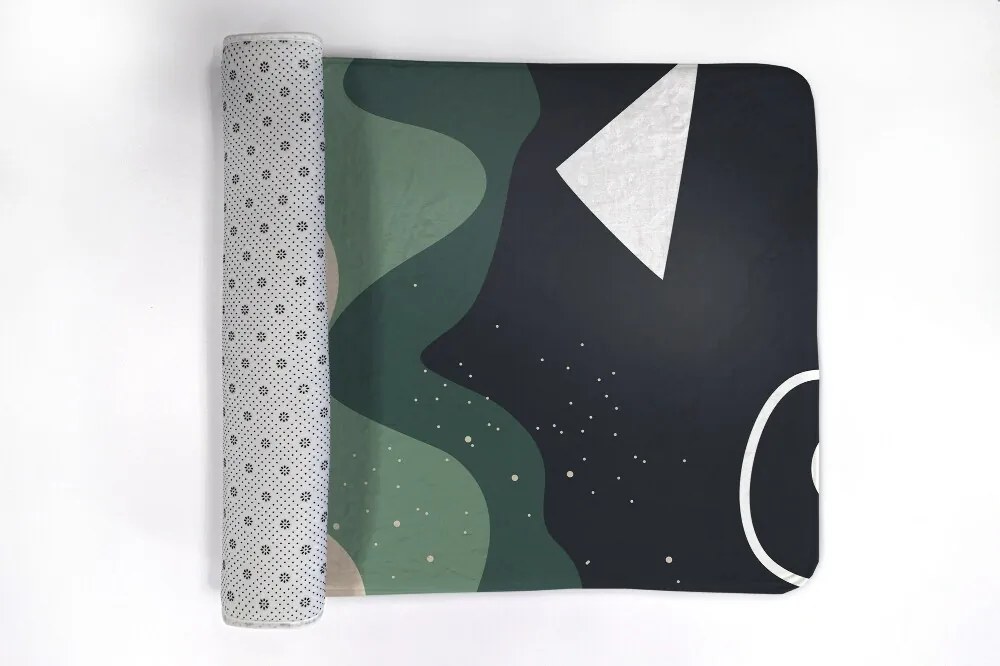 Dywanik antypoślizgowy do łazienki Dywanik antypoślizgowy do łazienki Geometryczny Wzór